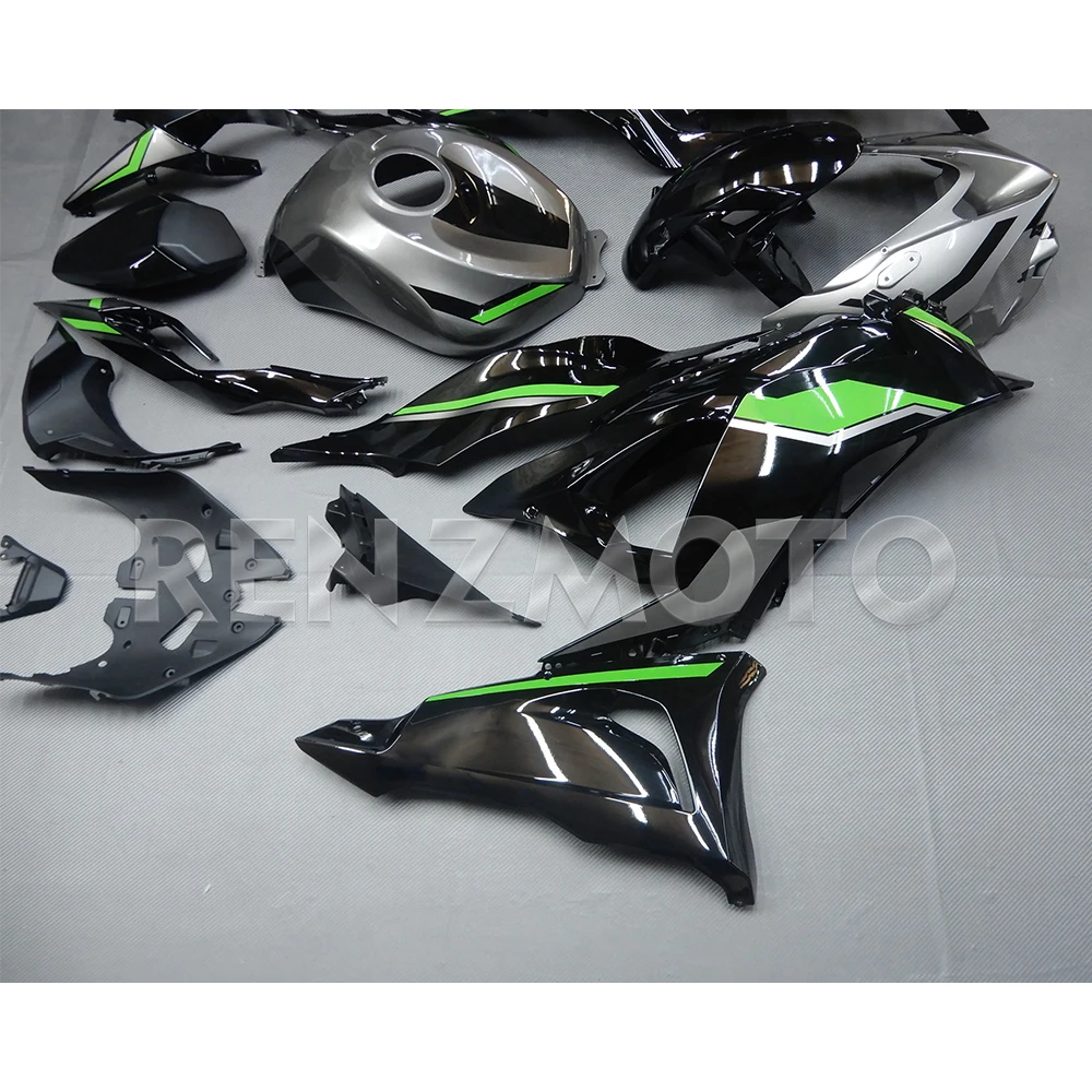 Фото Новый черный обтекатель для Kawasaki Ninja Zx6R 636 2024 2025, комплект обтекателя мотоцикла, подходит на заказ №2