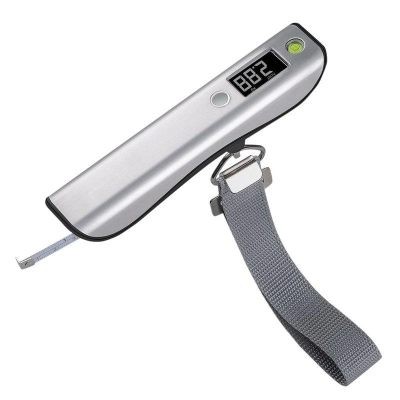 

LICG Portable Mini Suitcase Scale LED Display 50Kg/110Lb Digital Luggage Scale For Travel Bag Hanging Scales Weighing Balance
