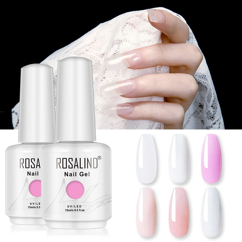 

Poly Nail Gel Extension Nail Gel Easy Use Gel Nail Enhancement For DIY Nail Art at Home SANA889