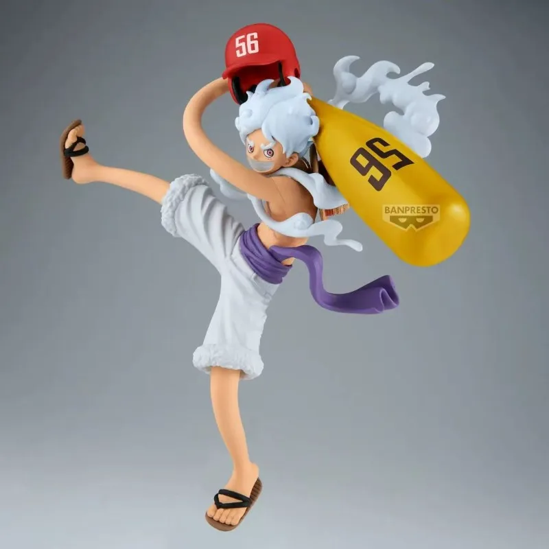 Фото В наличии: Оригинальная аниме-фигурка Bandai Banpresto One Piece Battle Record Collection Monkey D. Luffy, модель, игрушка, подарок TT №4