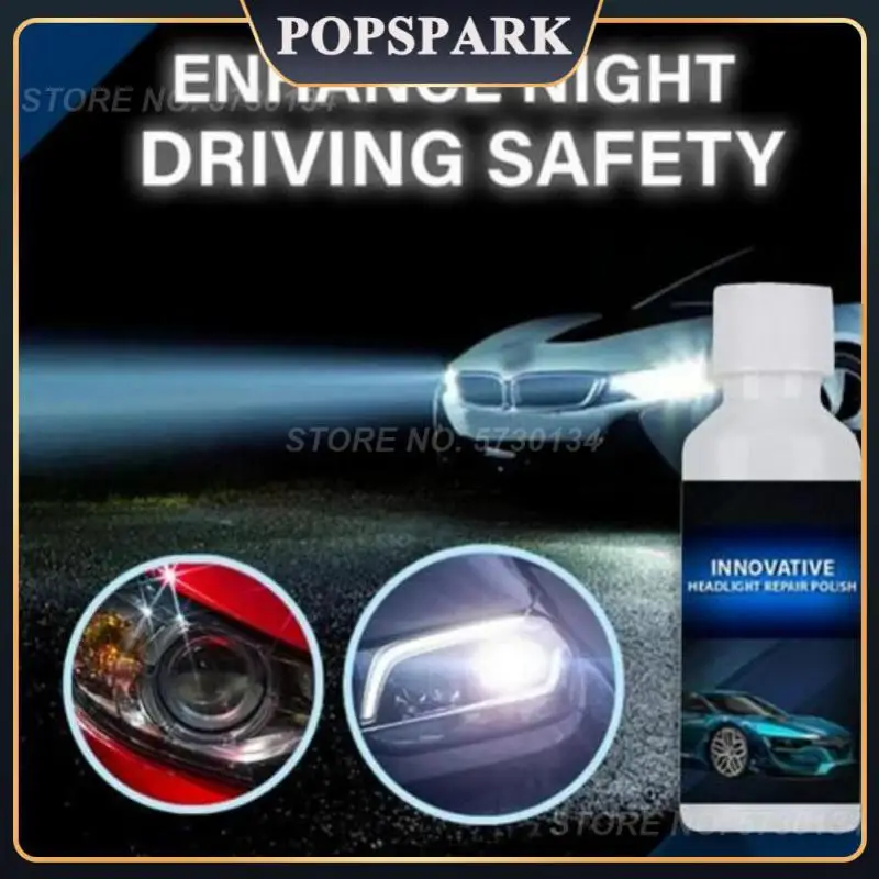 

Refurbishment Coating Oxidation Headlight Repair Fluid Portable Effective Car Light Repair Agent Durable Repair Polishing 20ml