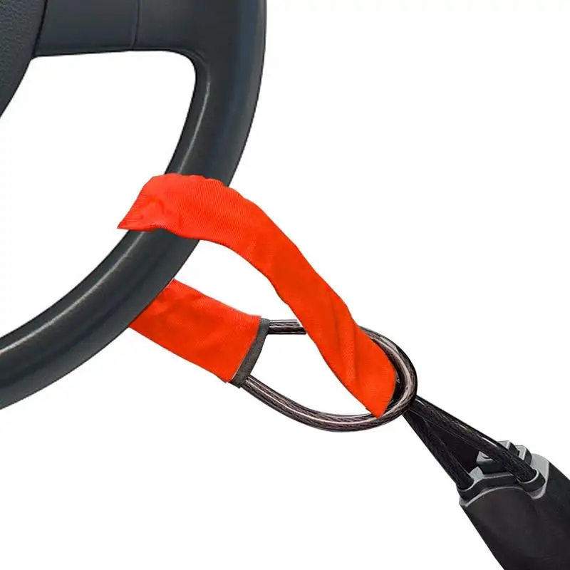 

Car Anti-theft Lock Universal Vehicle Steering Wheel Lock Car Theft Prevention Lock For Most Cars Vehicles SUVs And Golf Carts
