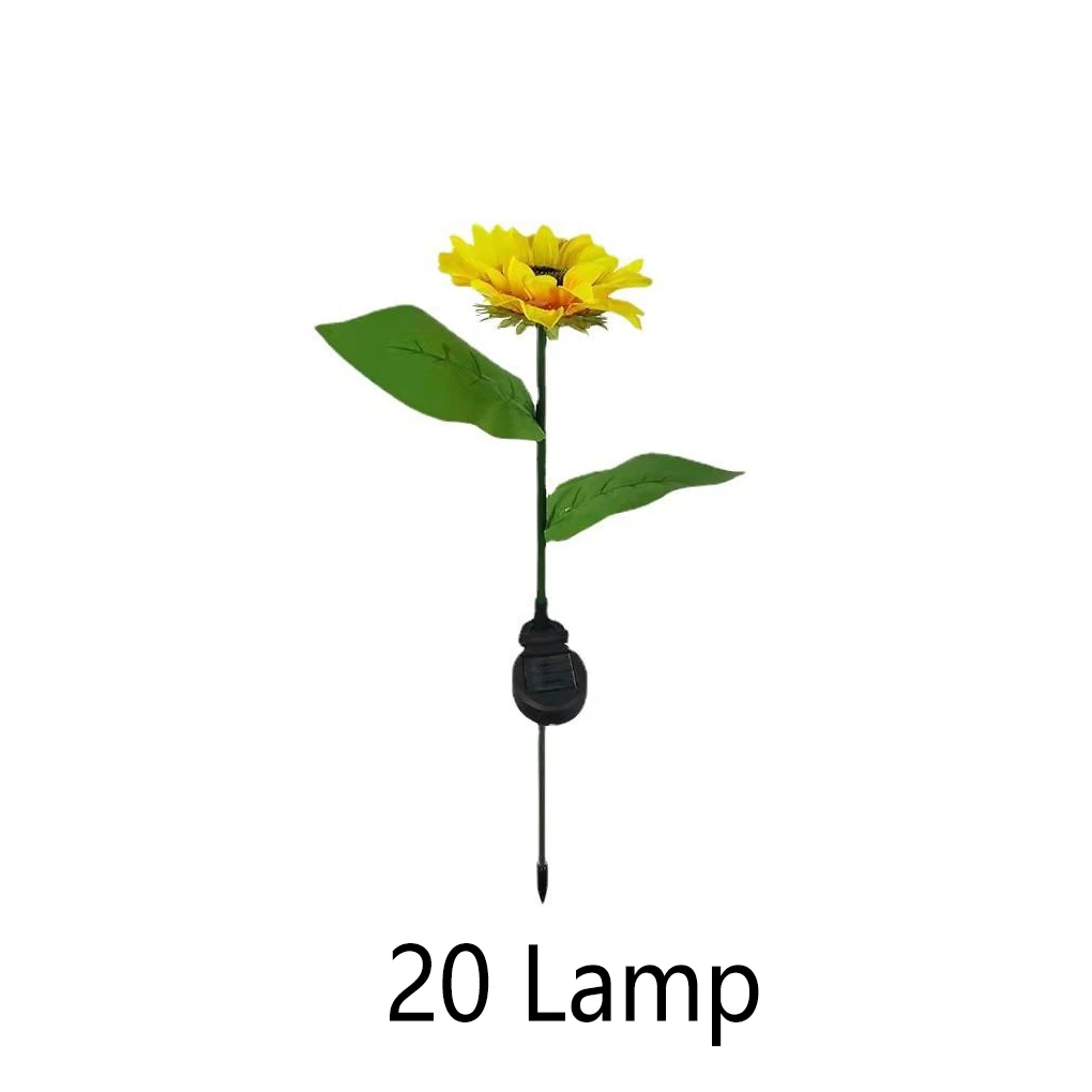 

Garden Solar Light IP65 Waterproof Outdoor Park Patio Driveway Courtyard Street Lawn Landscape Decor Lamp 8 Beads