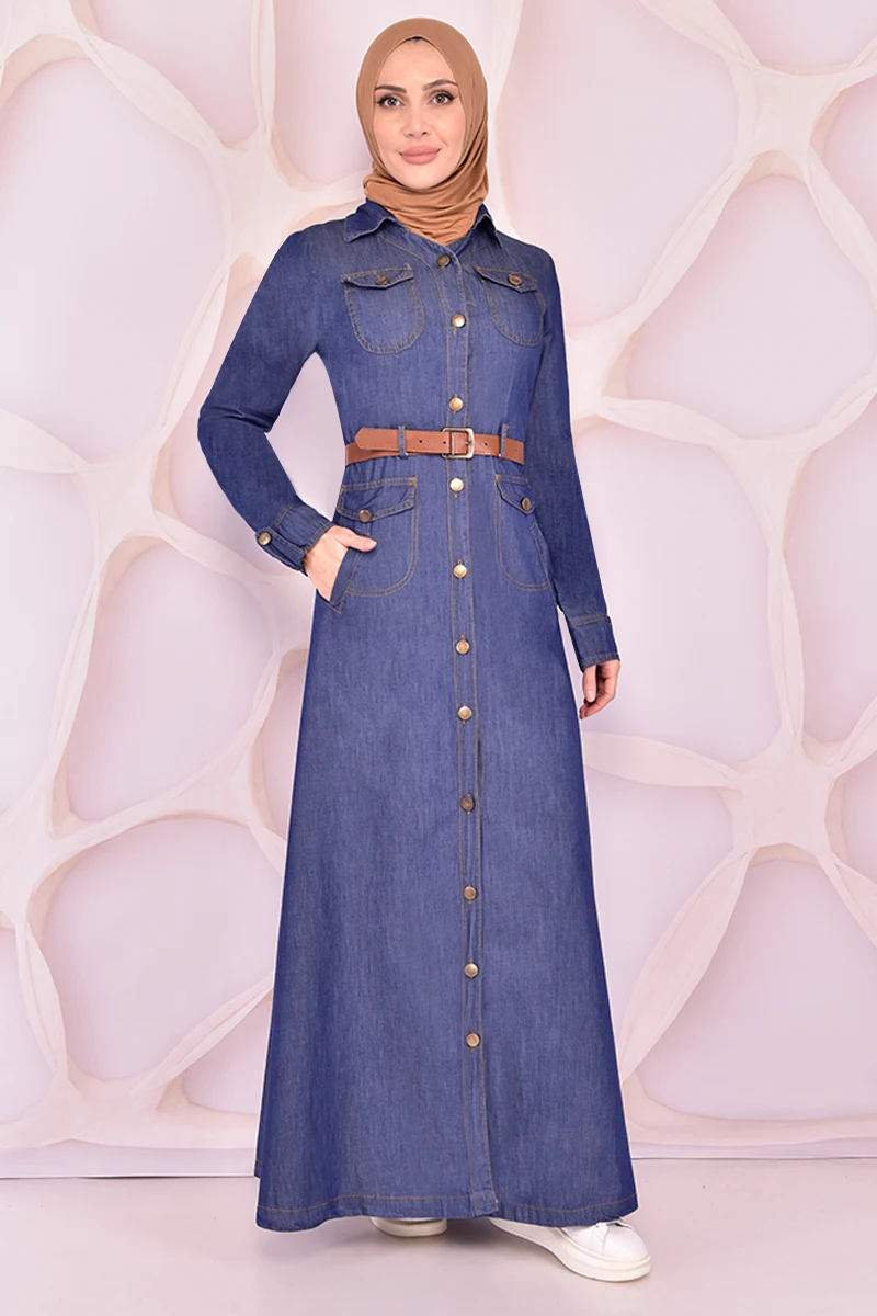

Arched Dress Navy blue MSV9715