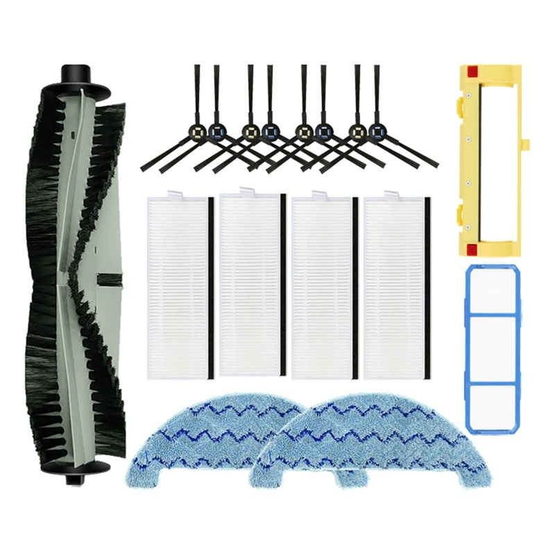 

17Pcs Replacement Accessories Kit For Ilife A7 A9S V8 V8S X750 X800 X785 V80 Silvercrest SSR1 Ssra1 Vacuum Robot Cleaner