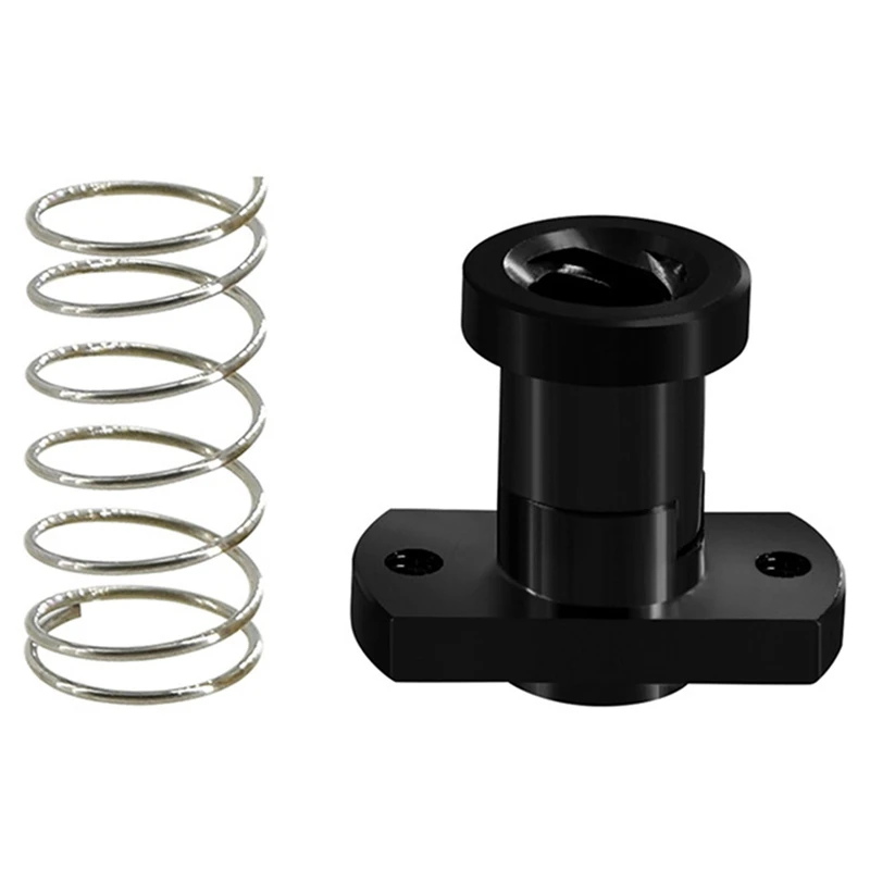 

3D Printer Accessories T8 Screw Milling Edge Clearance Nut POM Material Lead 8 Pitch 2MM Outer Diameter 24