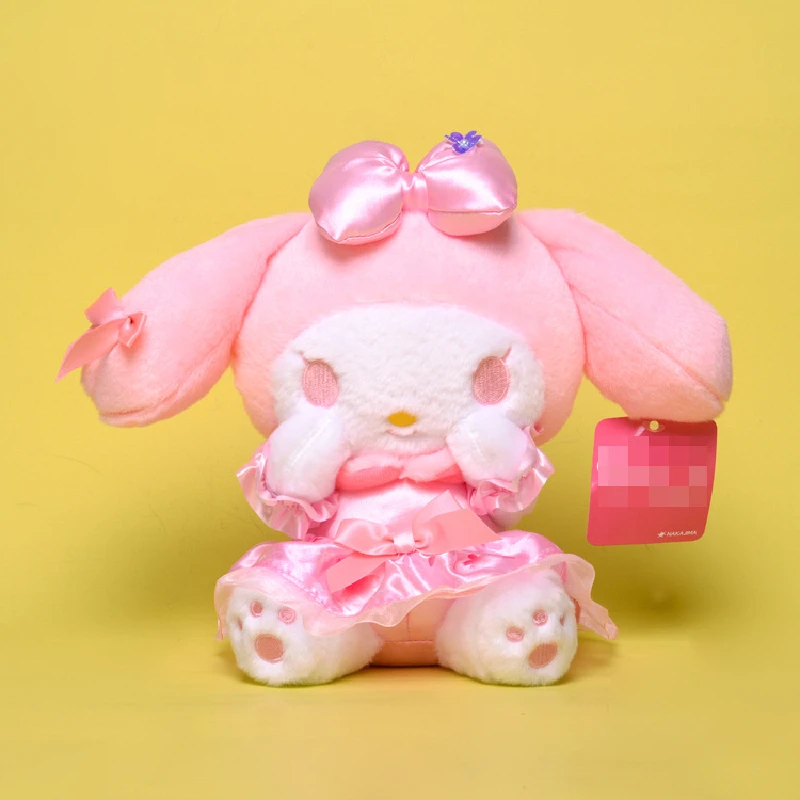 

Sanrio Kawaii Pink Series My Melody Kuromi Cinnamoroll Plush Toy Pillow Cartoon Anime Stuffed Soft Dolls Toys For Children Gifts