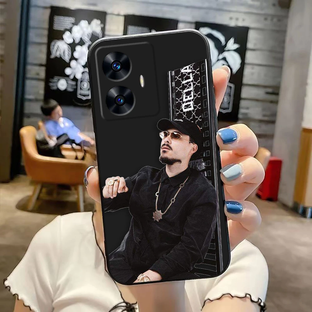 Чехол для телефона D-Dellafuente F C Artwork Rapper Realme C65 C63 C53 C35 C55 C33 C30 C21Y C20 C12 C11 GT 2 XT NARAO 20 30 50