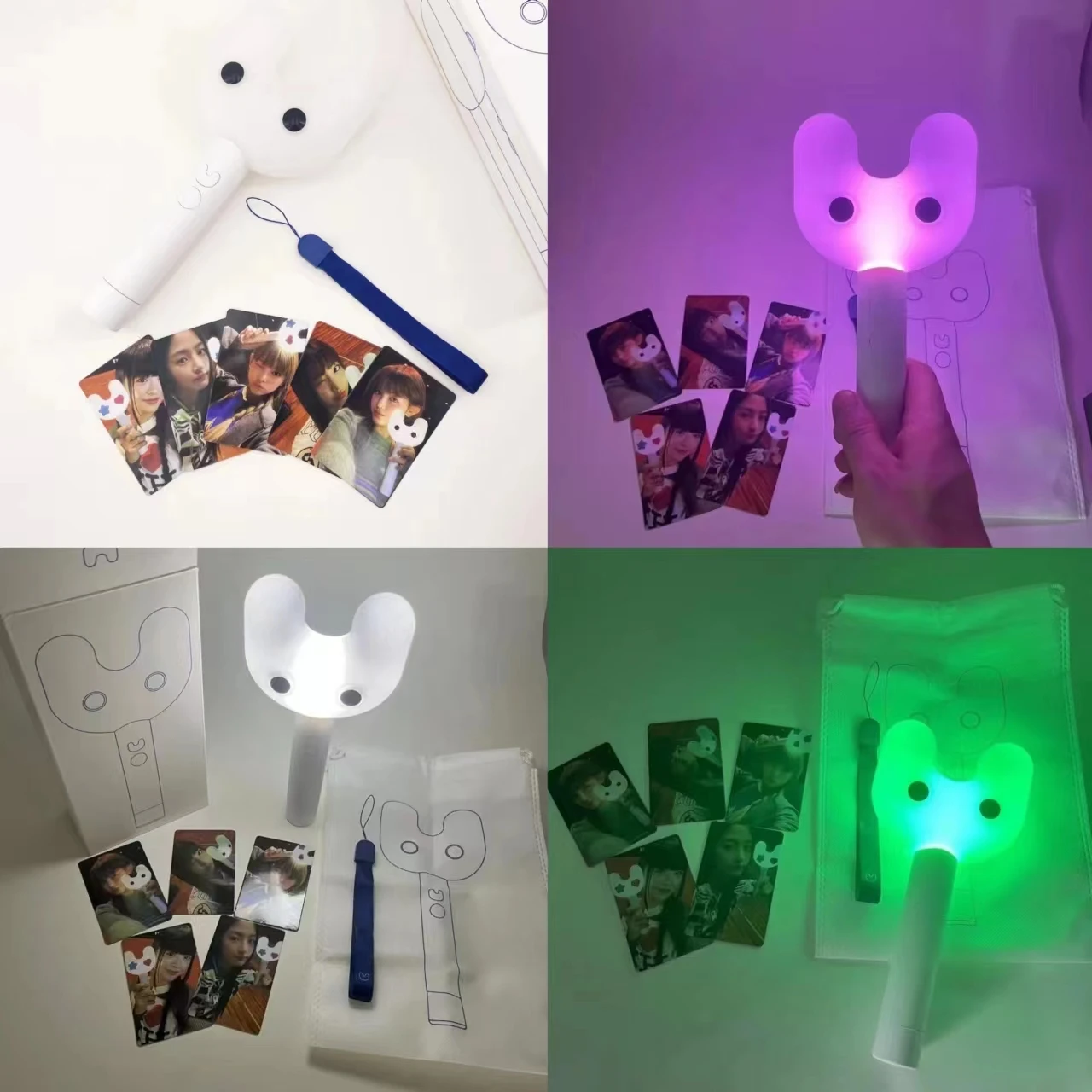 

KPOP Koera Newjeansing Lightstick NJ Light Stick Hand Light Concert Lamp Party Flash Fluorescent Toy Flash Aid Rod Fans Gifts