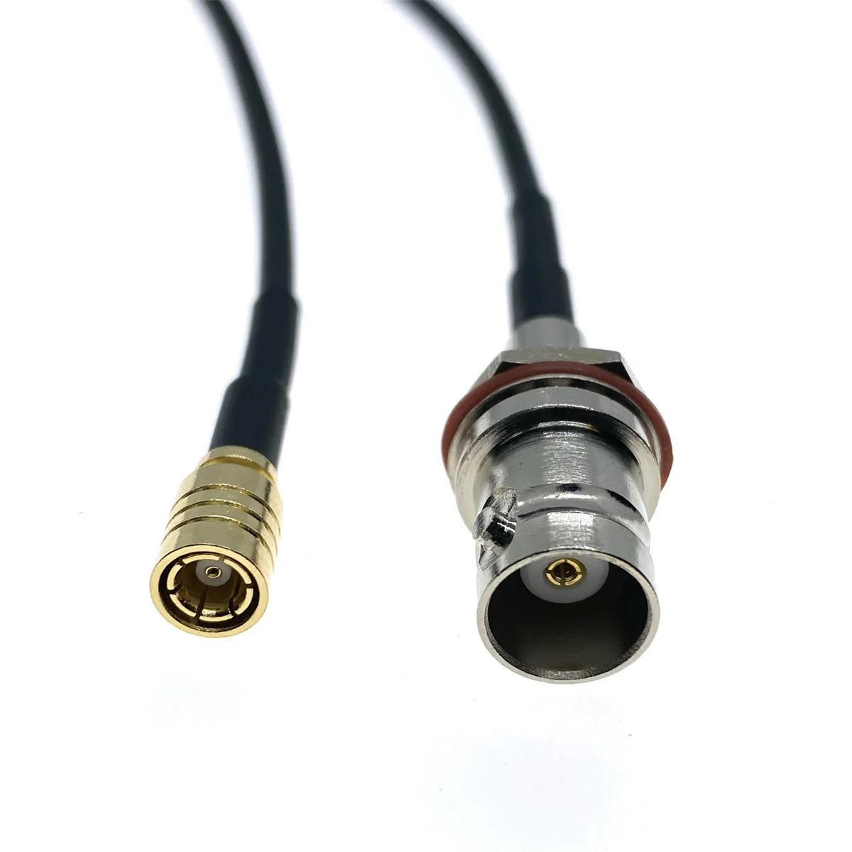 

RG174 SMB мама к BNC мама перегородка гайка RF коннектор коаксиальный Перемычка RF кабель S