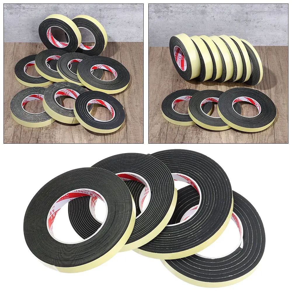 

Window Door Hardware Sound insulation Waterproof Foam Sponge Seal Strip Rubber Strip Tape Single Sided Adhesive