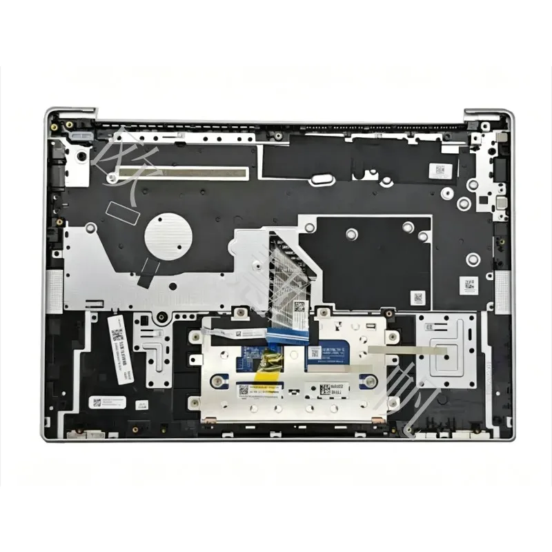 Фото Верхняя часть корпуса (палмрест) для ноутбука Lenovo Ideapad Slim 5 14IAH8 IRL8 ABR8 83BF 82XD 82XE с клавиатурой US, подсветкой и тачпадом, артикул 5CB1L10834 №3
