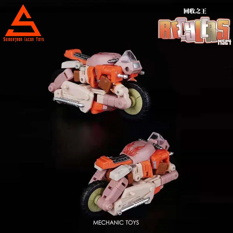 

New Transformation Toy Mini Robot MechFans MS24 MFT MS-24 Mechanic Recylers Action Figure Model Pocket Toys