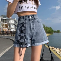 lace shorts womens casual shorts high waist jeans shorts design denim shorts for women summer loose shorts cool breathable