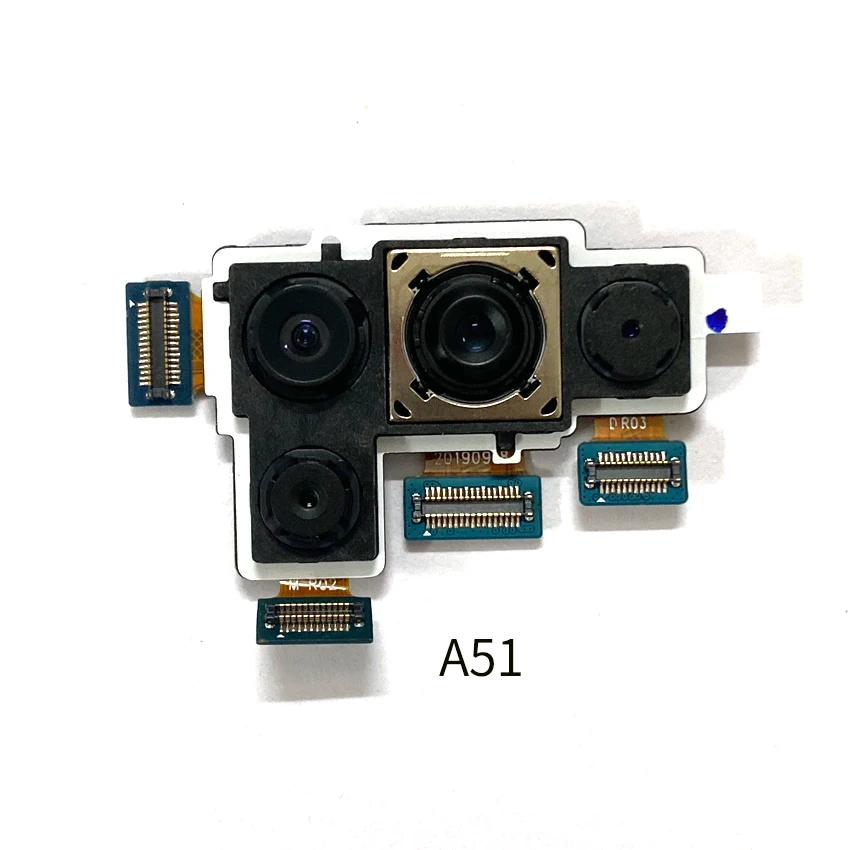 

Back Facing Camera For Samsung Galaxy A51 A515F A71 A715F Main Back Big Camera Module Flex Cable Rear