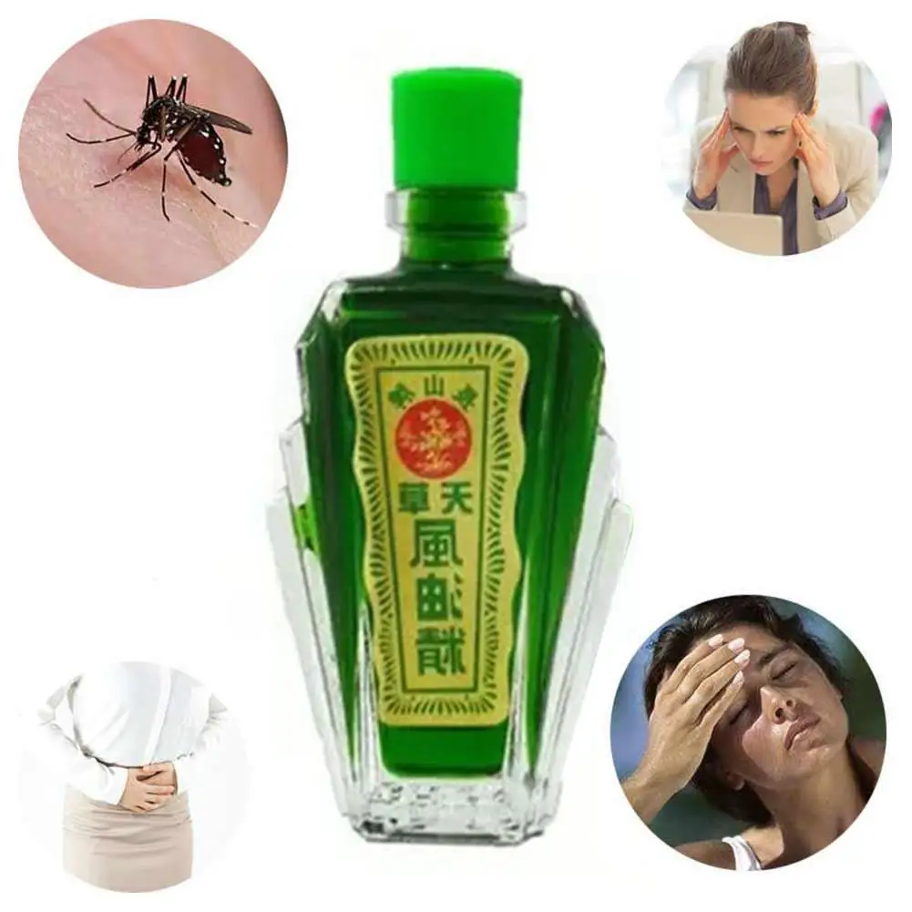 

12ml Liquid Balm Bite Mosquito Repellent Oil Fengyoujing 15pcs A4m1