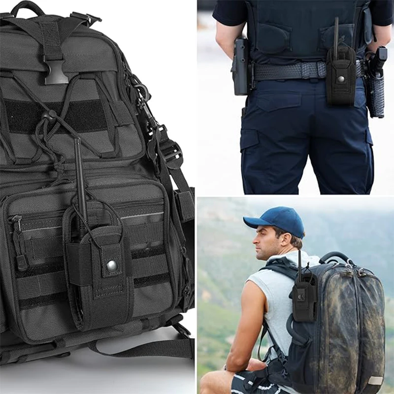 Тактическая Сумка для радиостанции раций поясная сумка держатель карманная