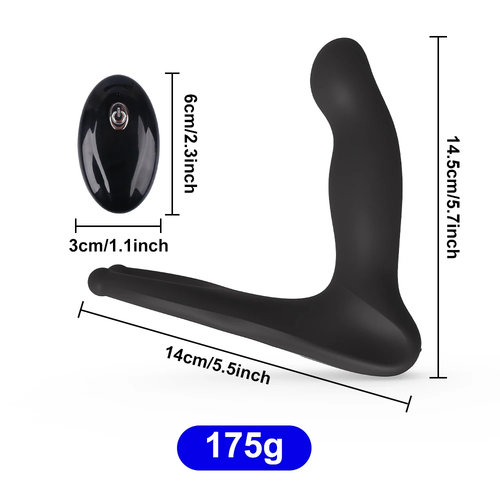 Массажер простаты с дистанционным подогревом вибратор секс-игрушки для мужчин