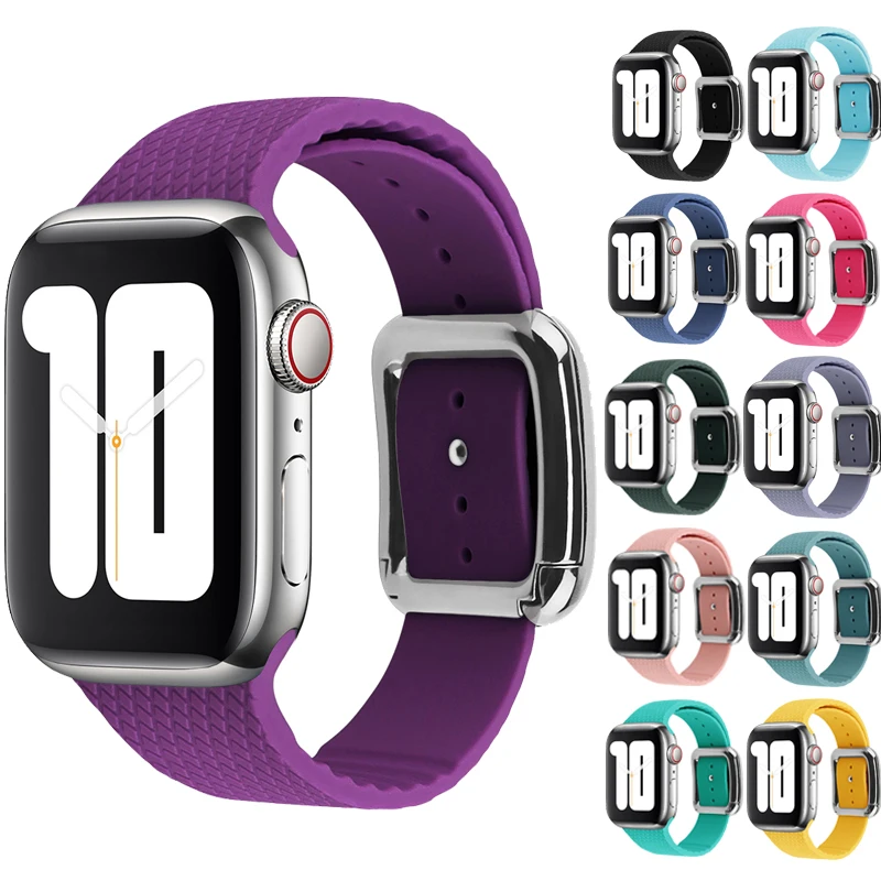 Modern buckle strap For Apple Watch 