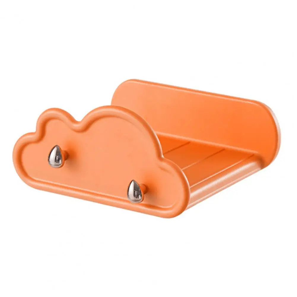 

Полка для хранения сумок, полка для хранения без отверстий с подшипником в форме облака, настенная полка для хранения сумок с вешалкой для к...