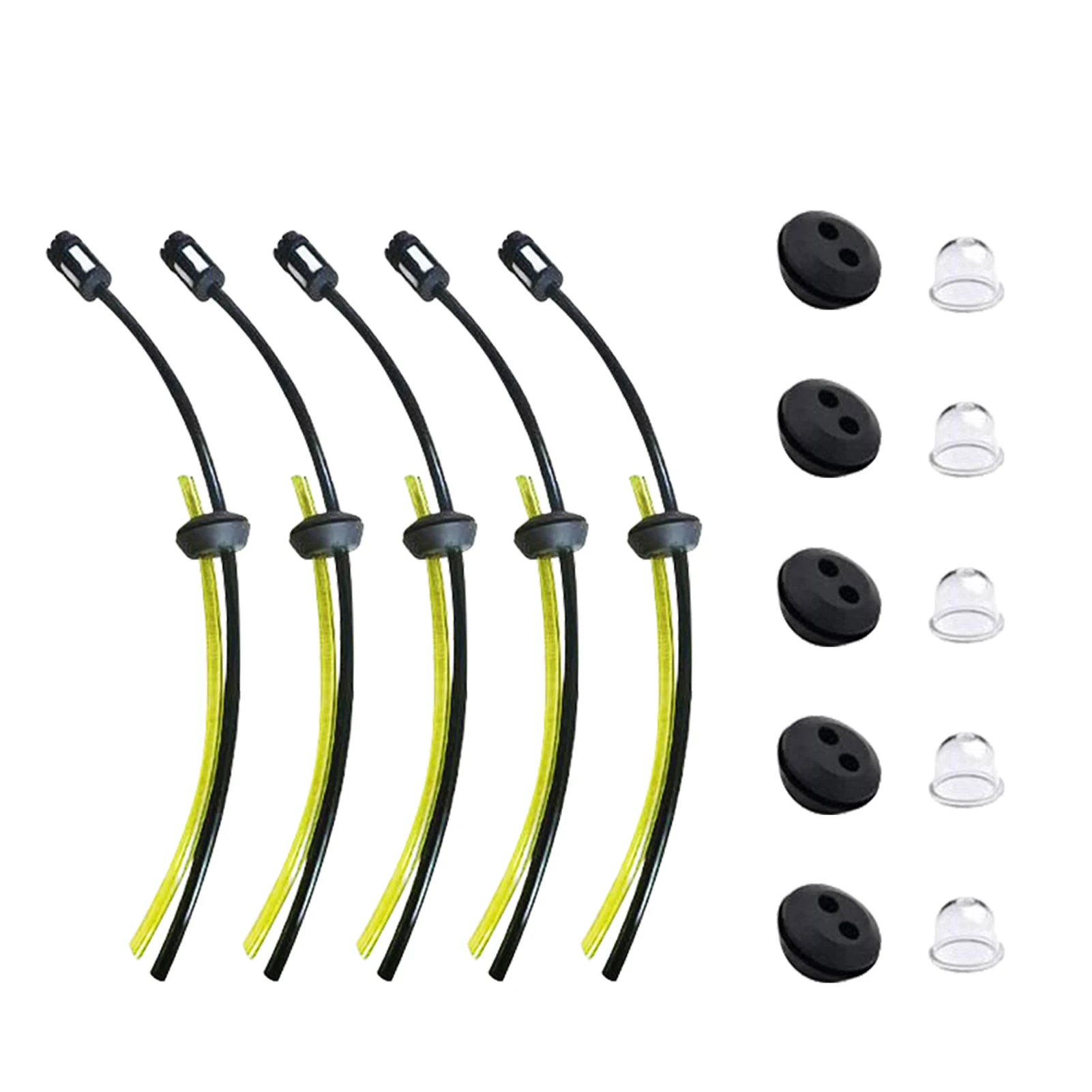 

5 шт. ручная работа электроинструменты садовые портативные универсальные аксессуары для ремонта топливный фильтр трубы прозрачный масляны...