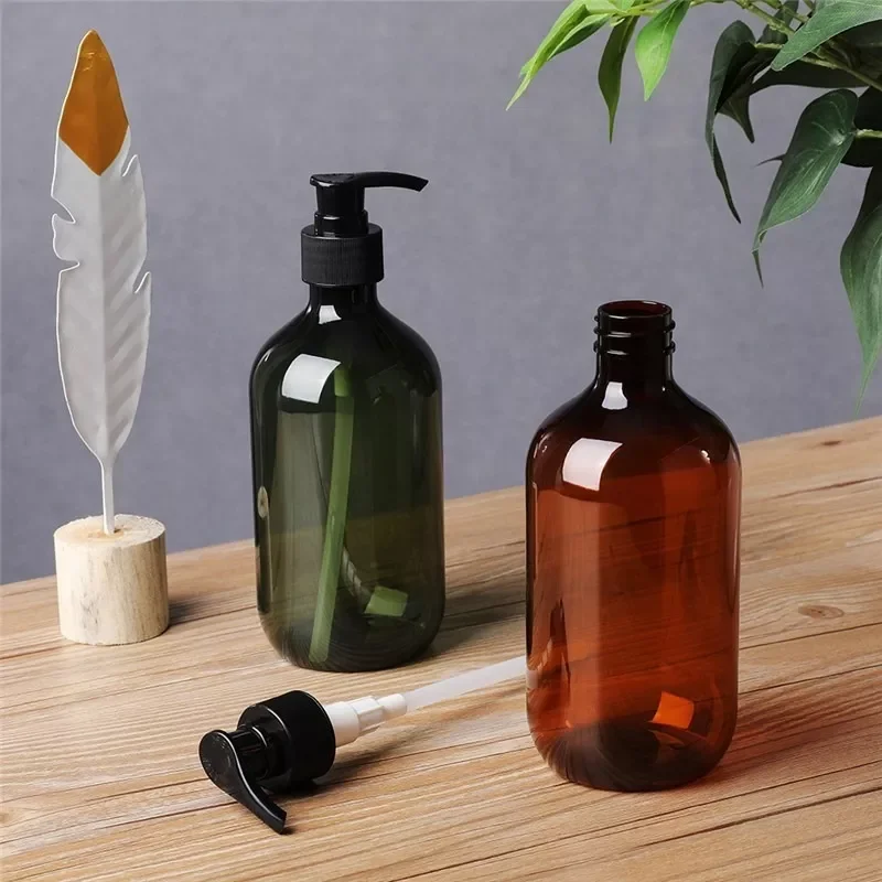 

Hot Sale 300/500ml Bathroom Portable Soap Dispensers Lotion Shampoo Shower Gel Holder Soap Dispenser Empty Bath Pump Bottle Home