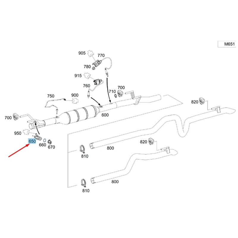 A0004900200 Форсунка мочевины каталитический инжектор жидкости авто для 2019-2020 Mercedes-Benz