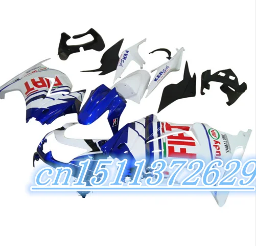 Dor-черный белый черный обтекатель для Kawasaki EX-250R EX250R EX 250R 2008-2012 08-12 2008 2009 2010 2011 2012 D