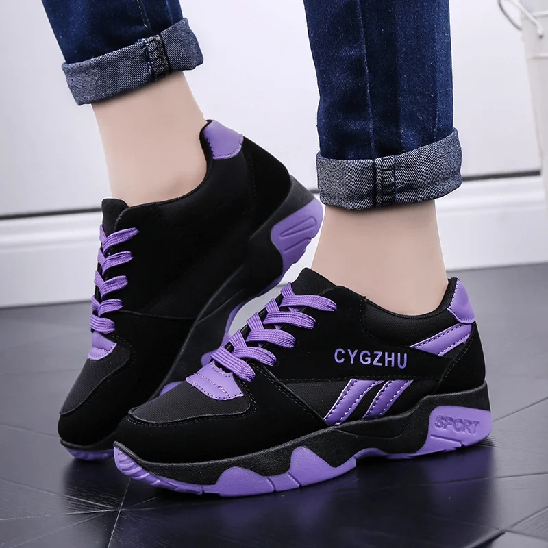 

US Spot！！ 2021 new spring and autumn leisure Korean students all-match tidal flat with tide running shoes Agam