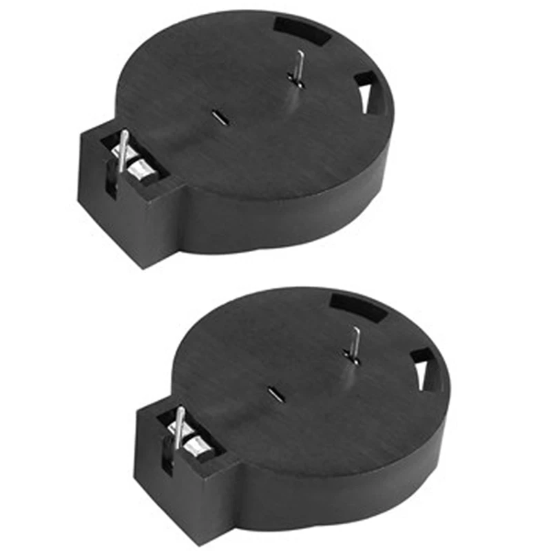 

8 Pcs CR2450 Coin Cell Button Battery Socket Holder Case 2 Pins Black