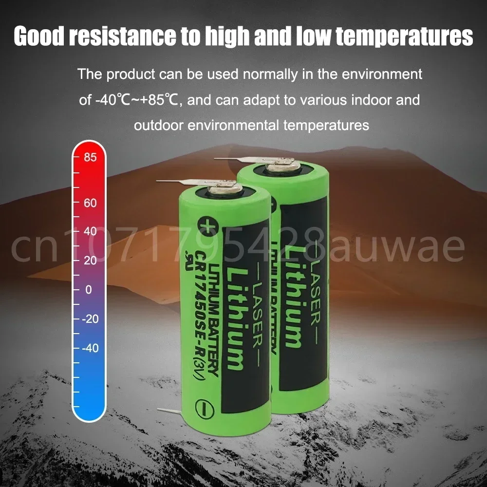 10 шт. новый CR17450SE-R (3 В) CR17450 CR17450SE с ножкой инструментальное оборудование литиевая