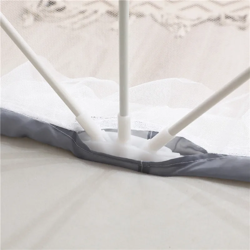 Складная противомоскитная сетка без дна не требующая установки Двухъярусная