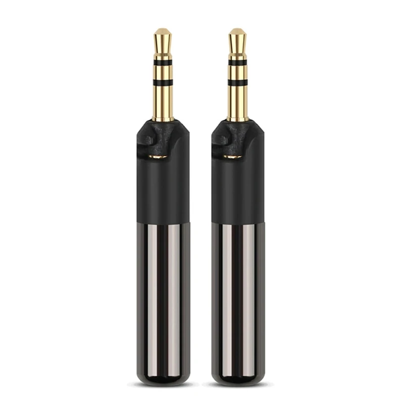 

3 Poles Male 3 / 32" Audio Adapter Compatible with ATH-R70X M50X R70 MX40 M70 Headset Stereo Plugs Audio 2.5mm Adapter