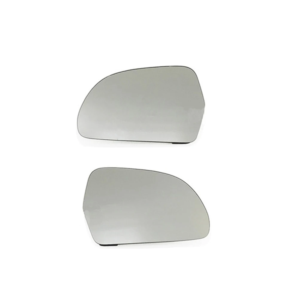 

1 Pair Right and Left Side Rearview Mirror Glass Lens Replacement for Audi A4 B8 C6 2009-2012 8T0857535E 8T0857536D