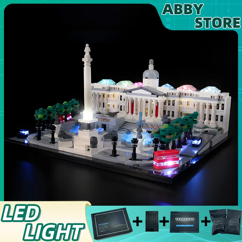 Фотообои для рукоделия набор LEGO 21045 Трафальгар квадратный (только фотоэлемент