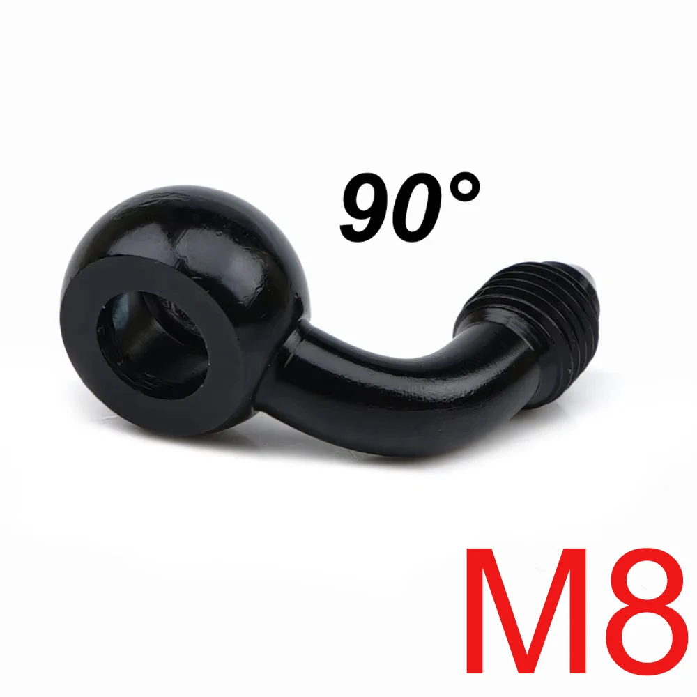 

M10 M8 из алюминиевого сплава, гидравлическая усиленная тормозная муфта, масляный шланг, фитинг-банджо для мотоцикла, квадроцикла, велосипеда, багги