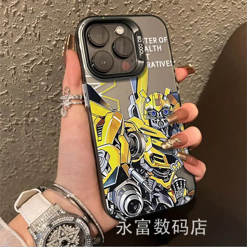 T-TransformersS Bumblebee Robot Phone Case for Infinix Hot 8 9 10 12 20 30 30i Play Smart 5 6 7 Plus Spark Pro Back