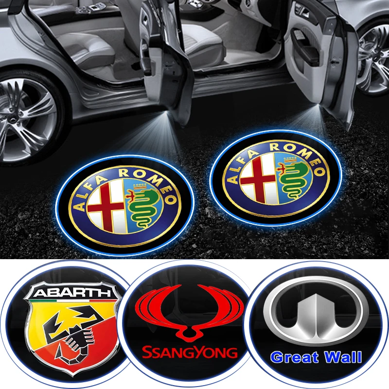 

Car Door Welcome LED Light Lamp Wireless Projection Light for Skoda Octavia Kodiaq Fabia Rapid Superb A5 A7 2 Kamiq Karoq