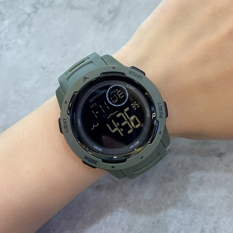 

New Men's LED Digital Watch Date Sport Outdoor Electronic Watch for Men Top Brand Luxury Military Watches relogio masculino