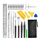 Виниловый инструмент для прополки, для самостоятельного изготовления базовых сухих цветов, точных силуэтов, надписей Cameos инструмент для ручной резки