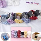 Ремешок для Apple Watch Band 44 мм 40 мм, эластичный браслет для iwatch 38 мм 42 мм, для correa iWatch series 7 6 5 4 3 SE 41 мм 45 мм