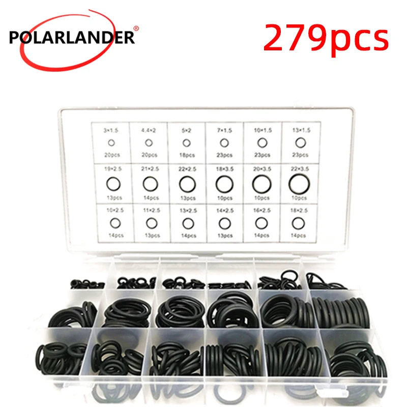 

Уплотнительное кольцо для кондиционера различных размеров, черные аксессуары для транспортных средств, Нитриловое резиновое уплотнение д...