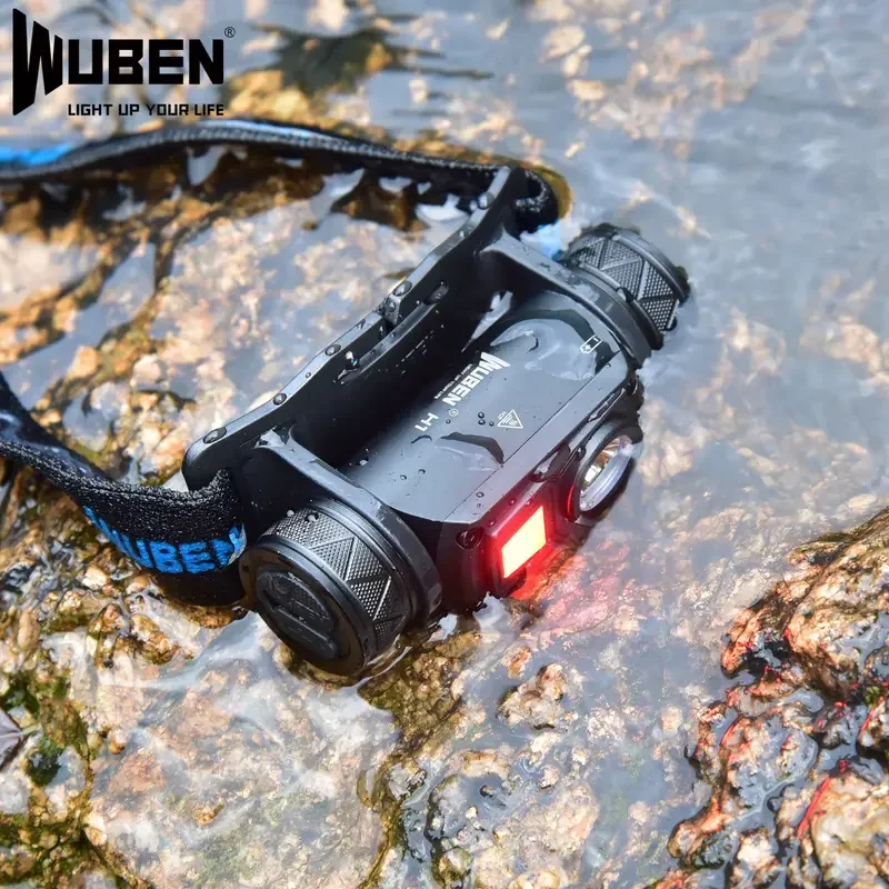 

HMTX Wuben H1 Headlight Outdoor Mountaineering Waterproof Multi-light Source Strong Light Headlight