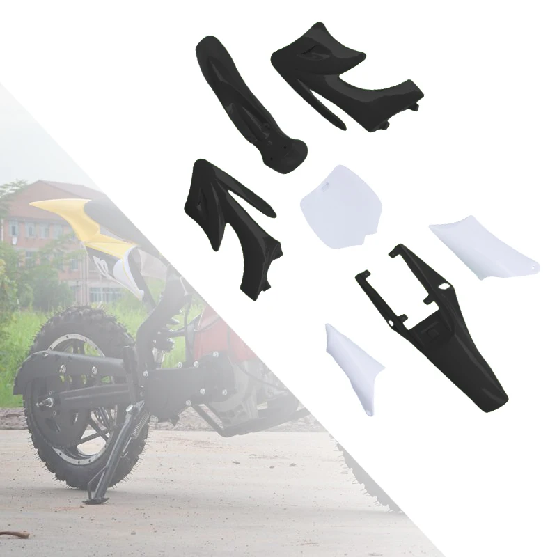 

LINGQI RACING мотоцикл водостойкие передние и задние крылья протектор брызговики для двигателя 2-тактный Apollo детский карманный велосипед для грязи