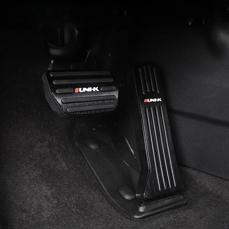 Автомобильная педаль акселератора из нержавеющей стали нескользящая тормоза