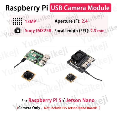 Камера Raspberry Pi 5 13МП IMX258