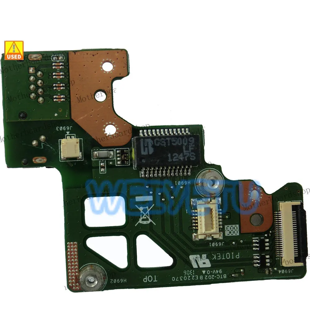 

Used B53V Internet LAN Board Swtich Board BTC- 202 B For ASUS B53V Laptop IO Board REV 2.0 100% Tested