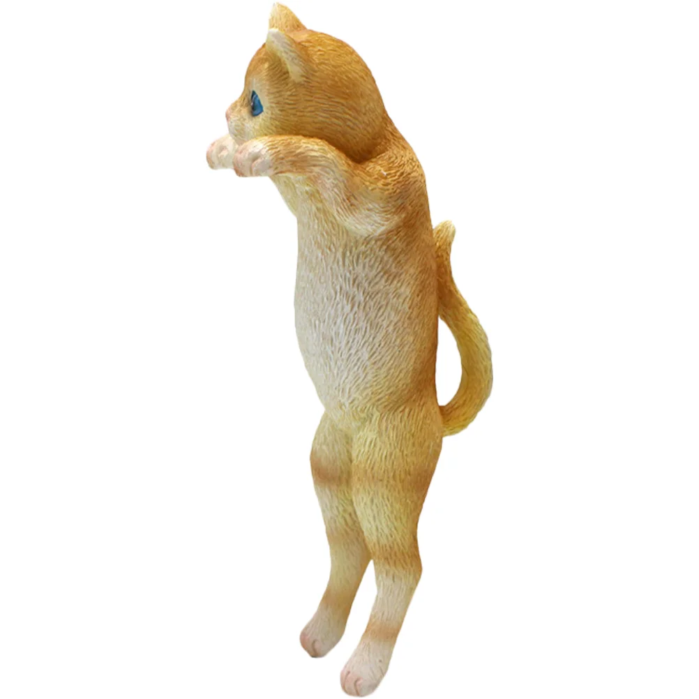 

Очаровательная Милая фигурка кота, подвеска для горшка, статуэтка кошки из смолы, микро Ландшафтный декор, украшение цветочный горшок статуя кота