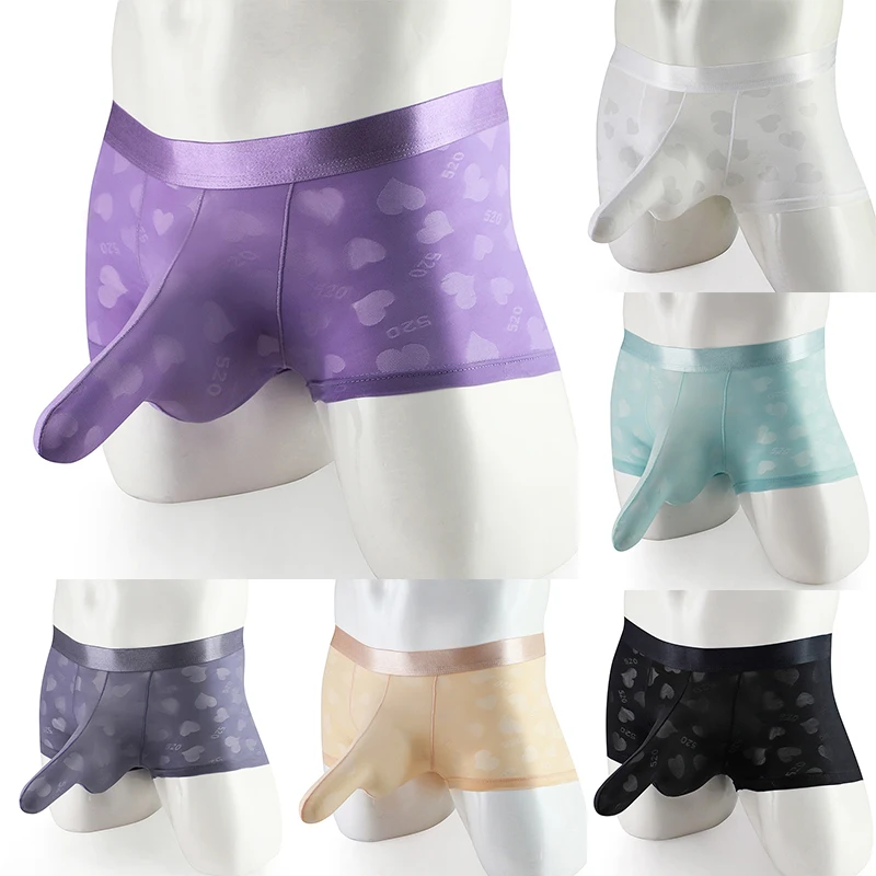 Мужское нижнее белье трусы с принтом шорты плавки в виде слона на носу