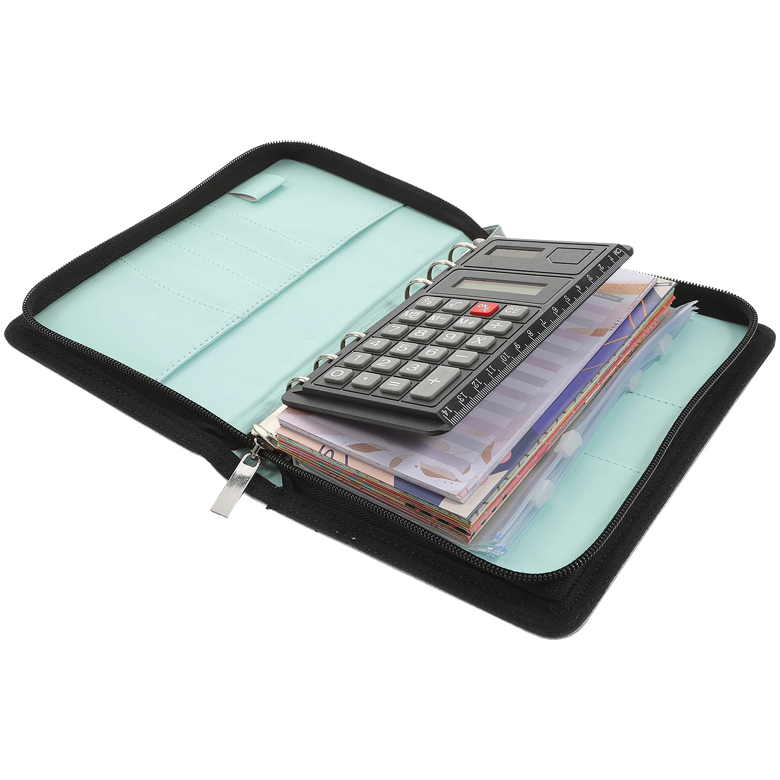 

Budget Envelope Wallet Id Card Trendy Purses Useful Clutch Bag Multifunctional Storage Zip Cash Portable Multiple-slots